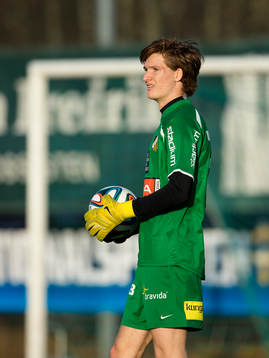 Häckens målvakt Teodor Söderberg