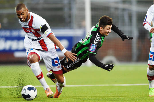 Assyriskas Kyle Konwea och GAIS Petri Zhubi