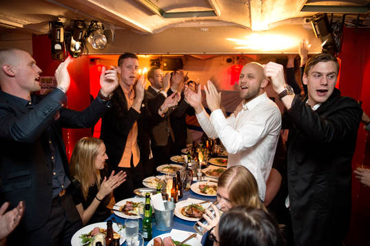 Stefan Ålander, Johan Eklund och Tommy Naurin samt de