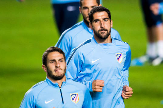 Atletico Madrids Raul Garcia (m)