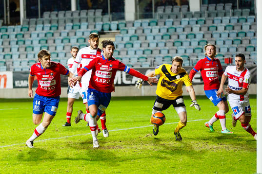 Örgrytes George Mourad kvitterar till 1-1