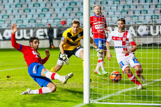 Örgrytes George Mourad kvitterar till 1-1