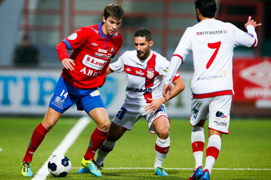 Örgrytes Daniel Paulson och Assyriskas David Durmaz