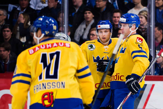 Sveriges Calle Ridderwall (m) gör 0-3 och jublar med