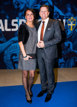 Svenska Spels vd Lennart Käll med sällskap