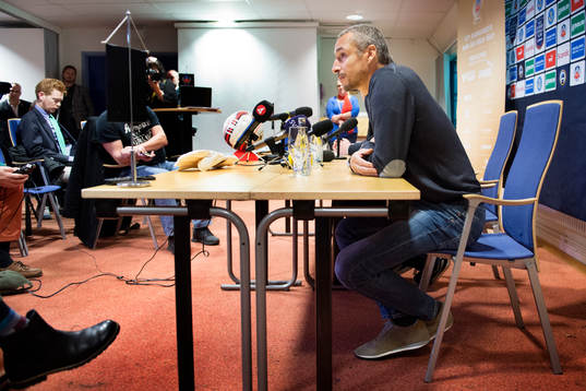 Henrik Larsson presenteras som ny tränare i Helsingborg