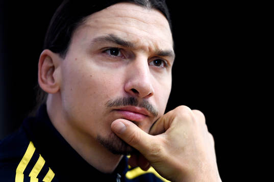 Sveriges Zlatan Ibrahimovic