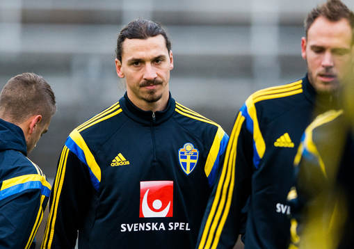 Sveriges Zlatan Ibrahimovic