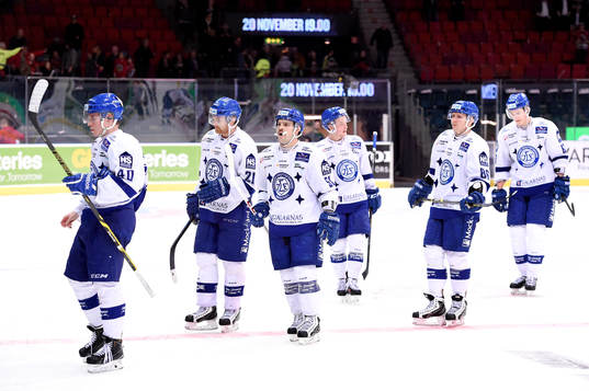 Leksands spelare deppar