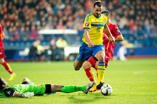 Sveriges Zlatan Ibrahimovic