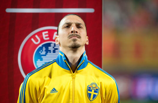 Sveriges Zlatan Ibrahimovic