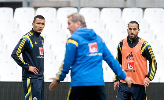 Sveriges Nabil Bahoui Erkan Zengin