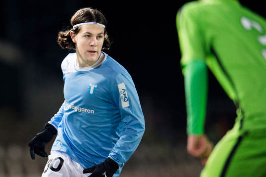 Malmö FFs Oliver Stojanovic Fredin