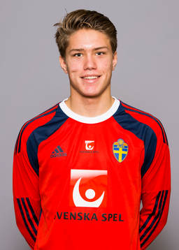 Kalle Joelsson, som spelar i P16/98-landslaget, poserar för ett porträtt den 28 november 2014 i Stockholm. 