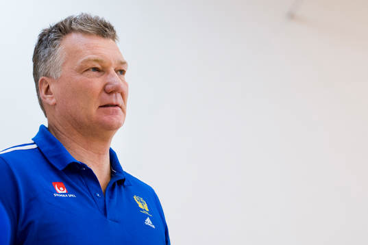 Sveriges förbundskapten Thomas Sivertsson