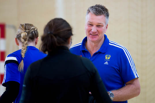 Sveriges förbundskapten Thomas Sivertsson