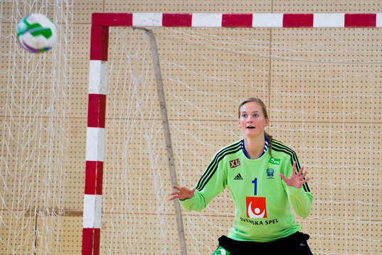 Sveriges målvakt Johanna Bundsen