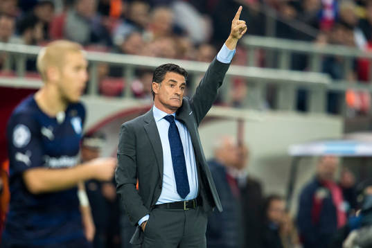 Olympiacos tränare Michel