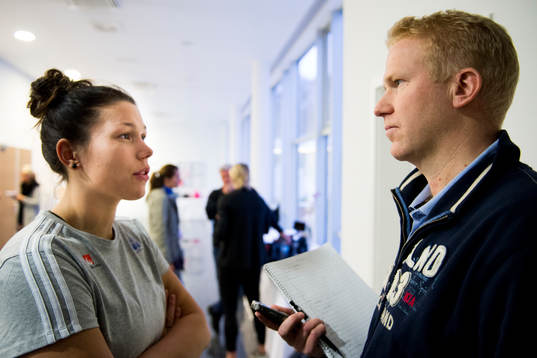 Sveriges målvakt Filippa Idéhn