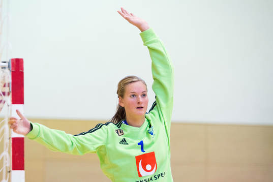 Sveriges målvakt Johanna Bundsen