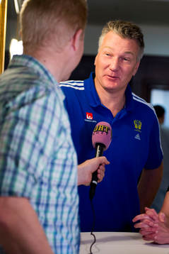 Sveriges förbundskapten Thomas Sivertsson