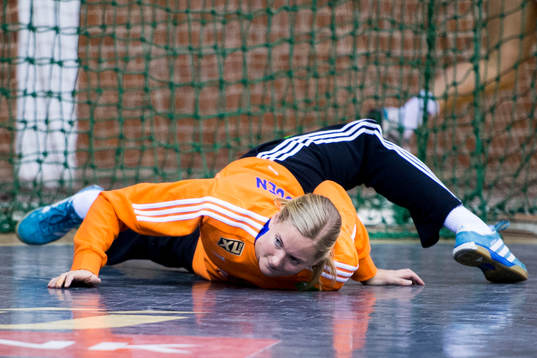 Sveriges målvakt Johanna Bundsen