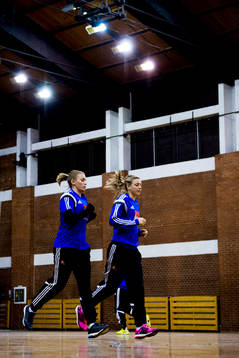 Sveriges Isabelle Gulldén och Hanna Fogelström