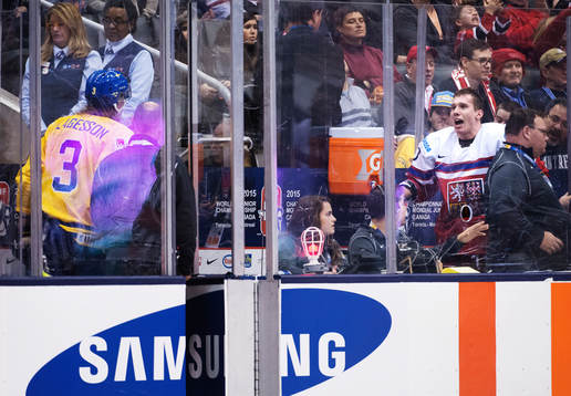 Sveriges William Lagesson och Tjeckiens Jan Kostalek