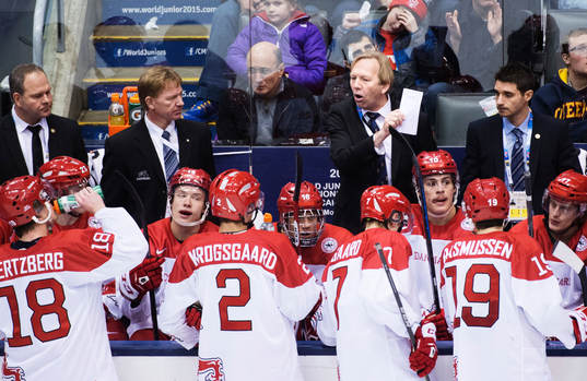 Danmarks förbundskapten Olaf Eller