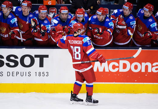 Rysslands Sergei Tolchinski jublar