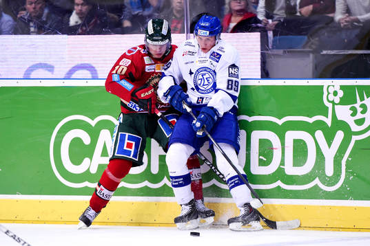 Frölundas Mattias Janmark och Leksands David Åslin