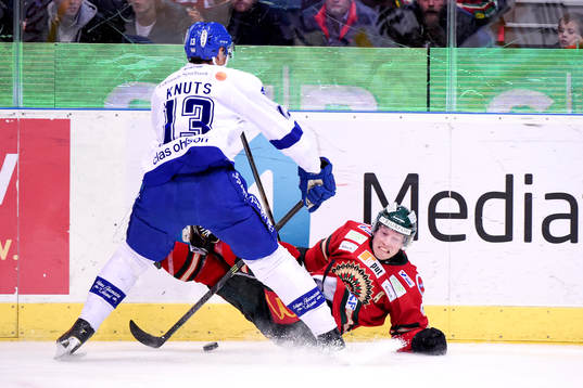 Frölundas Mathis Olimb och Leksands Jon Knuts