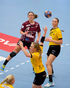 Lugis emelie Westeberg  och Eslövs Emma Berndtsson