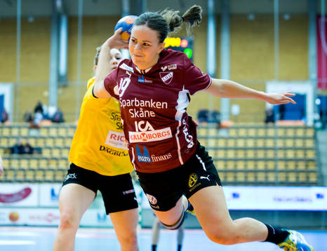 Lugis Emelie Westberg och Eslövs Rebecca Isaksson
