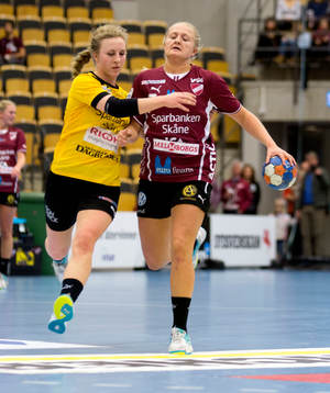 Lugis Hanna Blomstrand och Eslövs Julia Bardis