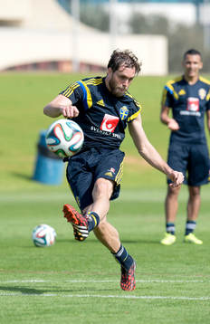 Sveriges Johan Elmander