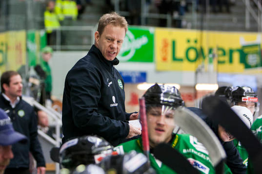 Björklövens tränare Patric Wener