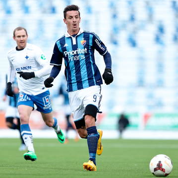 Norrköpings Marcus Falk Olander och Haris Radetinac