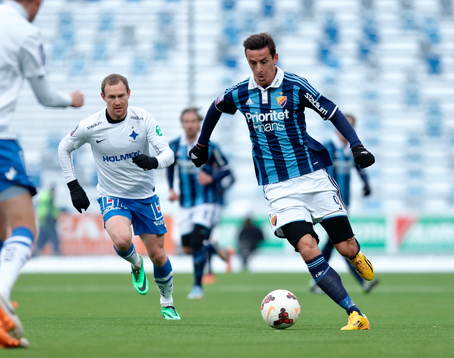 Norrköpings Marcus Falk Olander och Haris Radetinac