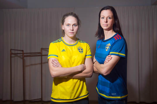Lisa Dahlkvist och Lotta Schelin