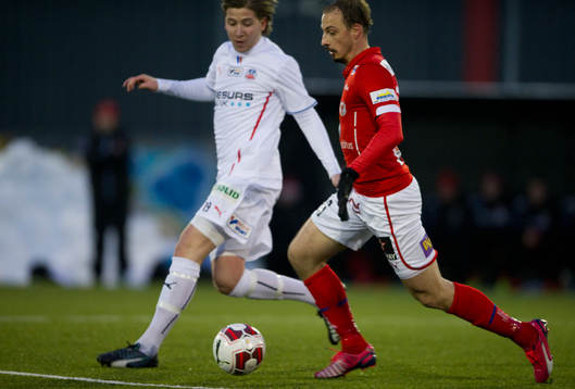 Helsingborgs Darijan Bojanic mot Kalmars Pär Ericsson
