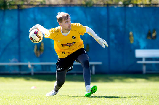Häckens målvakt Alexander Nadj