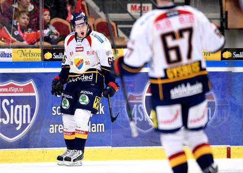 Djurgårdens Marcus Sörensen jublar