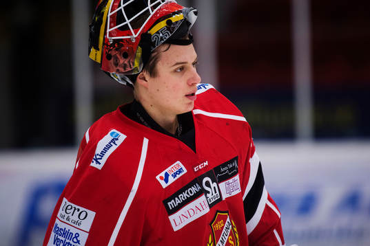 Almtunas målvakt Jonas Johansson