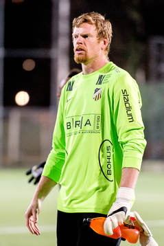 Häckens målvakt Peter Abrahamsson