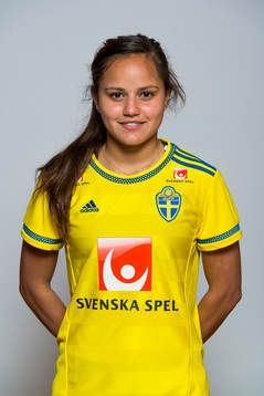 Sveriges Malin Diaz poserar för ett porträtt den 2 mars 2015 i Albufeira, Portugal.