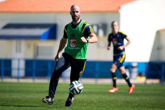 Tränare Matti Demegård