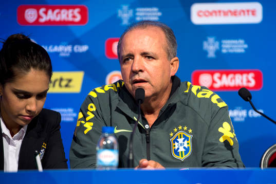 Brasiliens förbundskapten Vadao