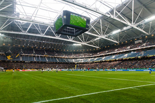 Generell vy över Friends Arena