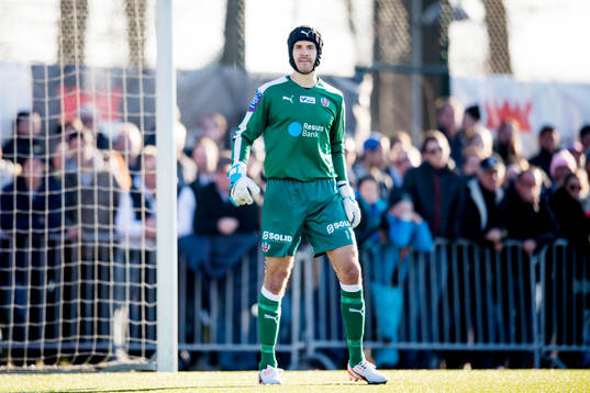 Helsingborgs målvakt Matthew Robert Pyzdrowski
